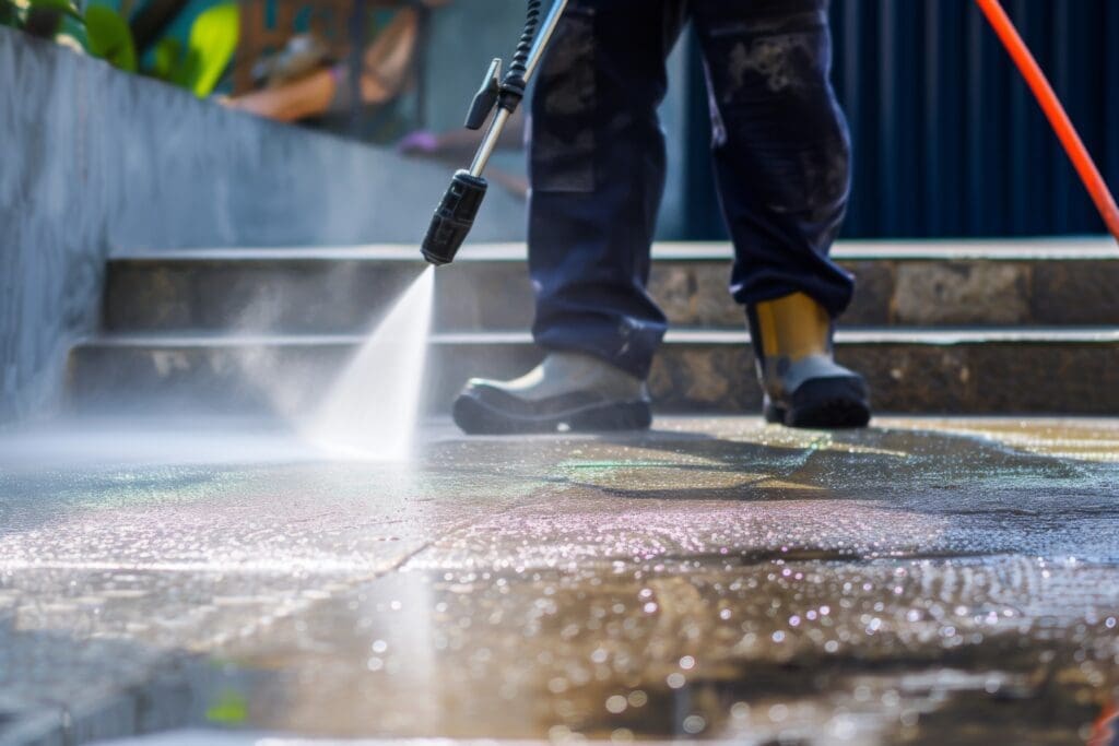 driveway pressure washing